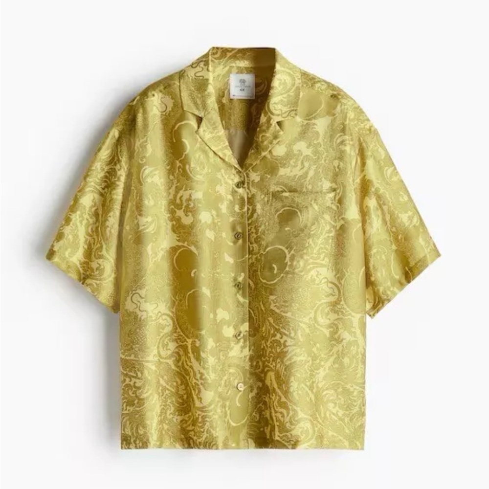 HM x The White Lotus Collection Shirt Large NWT